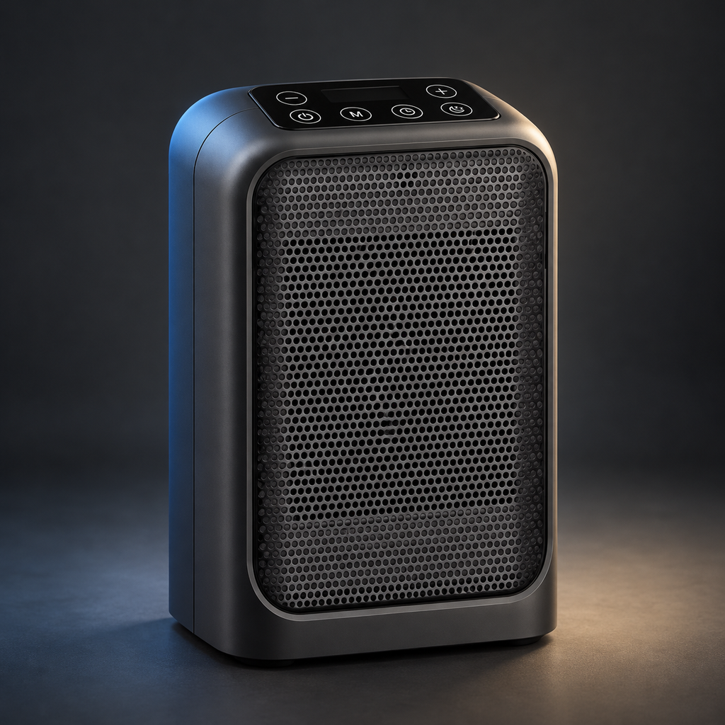 Portable Space Heater with Adjustable Thermostat