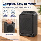 Portable Space Heater with Adjustable Thermostat