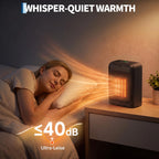Portable Space Heater with Adjustable Thermostat