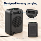 Portable Space Heater with Adjustable Thermostat